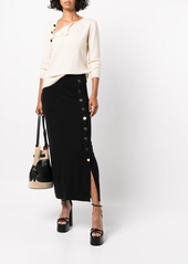 Altuzarra Minamoto button-embellished cashmere jumper