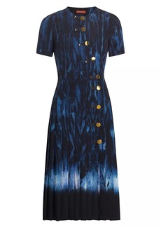 Altuzarra Myrtle Abstract Midi-Dress