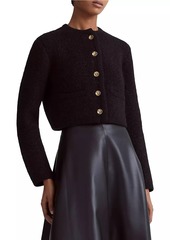 Altuzarra Napoline Shimmer Crop Cardigan