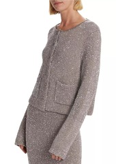 Altuzarra Welles Sequin-Embellished Knit Cardigan