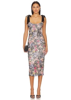 Amanda Uprichard Lusana Midi Dress