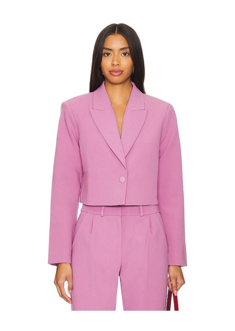 Amanda Uprichard Reggie Crop Blazer