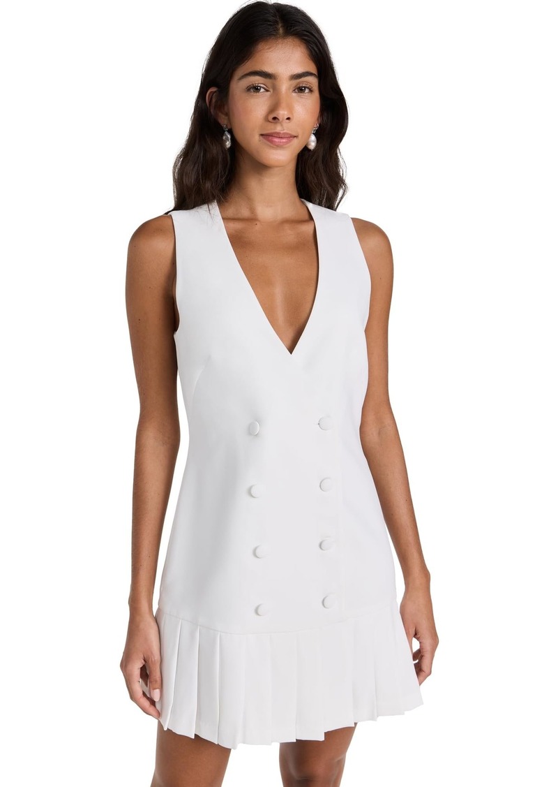 Amanda Uprichard Women's Mesha Dress  White L