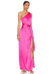 Amanda Uprichard x REVOLVE Delmar Gown In Cerise