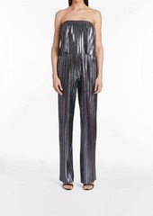 Amanda Uprichard Collina Jumpsuit In Grey