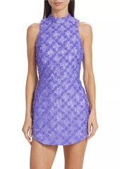 Amanda Uprichard Marshall Textured Lace Minidress