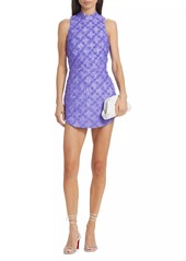 Amanda Uprichard Marshall Textured Lace Minidress