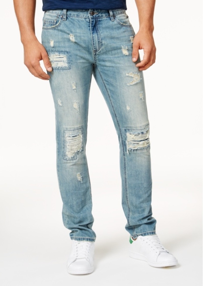 American Rag American Rag Men's Vintage Wash Distressed Jeans, Created ...