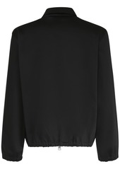 AMI Adc Compact Cotton Zip Jacket