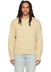 AMI Paris Beige Ami de Caur Sweater