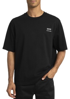 Ami Alexandre Mattiussi Cotton Logo Tee