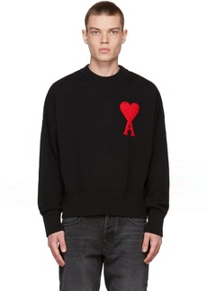 AMI Paris Oversize Ami de Caur Crewneck Sweater