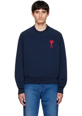 AMI Paris SSENSE Exclusive Navy Sweatshirt