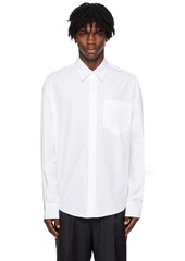 AMI Paris White Boxy Fit Shirt