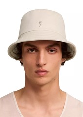 ​​AMI Leather Bucket Hat