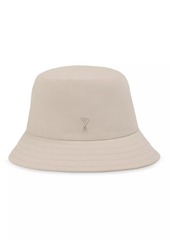 ​​AMI Leather Bucket Hat