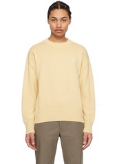 AMI Paris Beige Ami de Caur Sweater