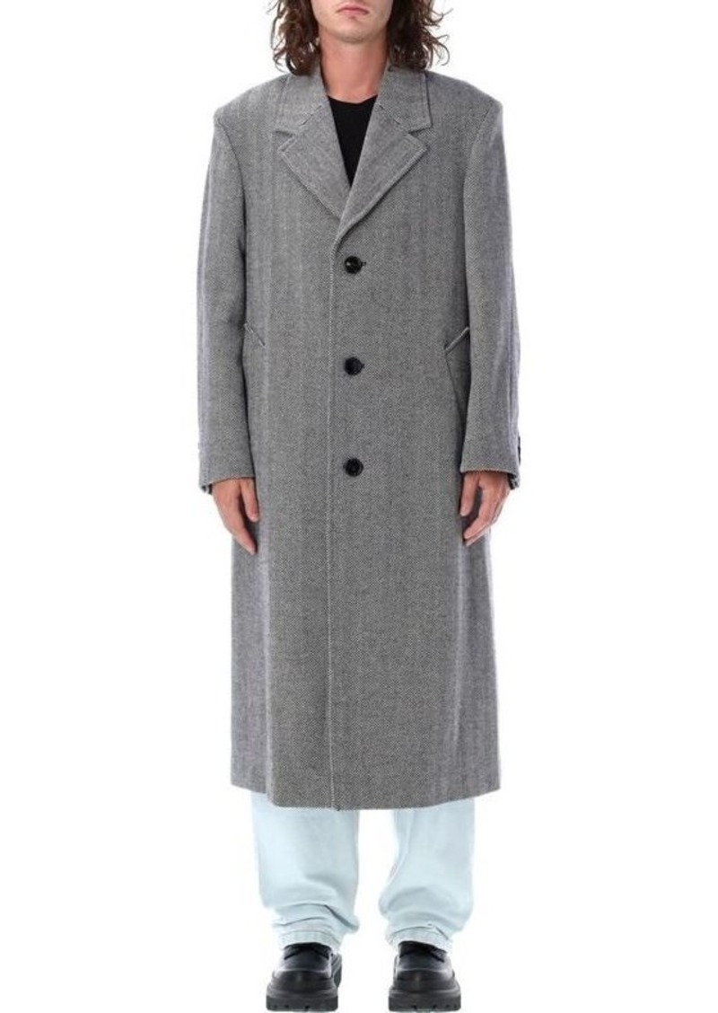 AMI PARIS Herringbone coat