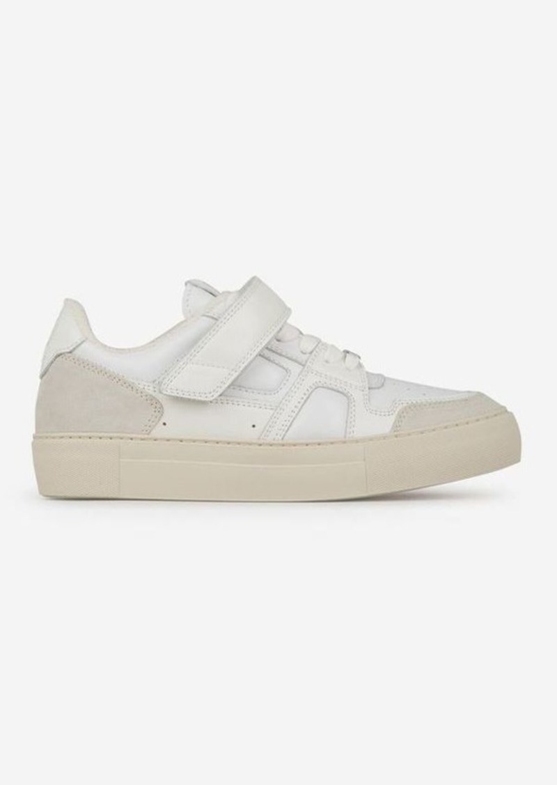 AMI PARIS LOW LEATHER SNEAKERS