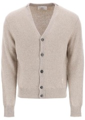 Ami paris melange cashmere cardigan