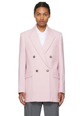 AMI Paris Pink Oversized Blazer