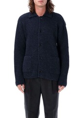 AMI PARIS Ribbed Cardigan