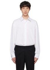 AMI Paris White Boxy Fit Shirt