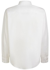 AMI Boxy Cotton Oxford Shirt