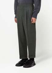 AMI pleated tapered trousers