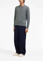 AMI cashmere-blend crew-neck jumper