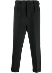 AMI cropped straight-leg trousers