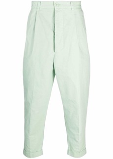 AMI oversized carrot-fit trousers