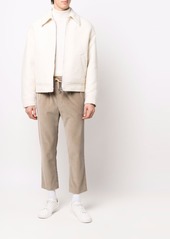 AMI drawstring-waist corduroy trousers