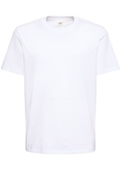 AMI Logo Cotton T-shirt