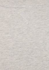 AMI Logo Printed Boxy Cotton T-shirt