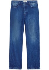 AMI low-rise straight-leg jeans