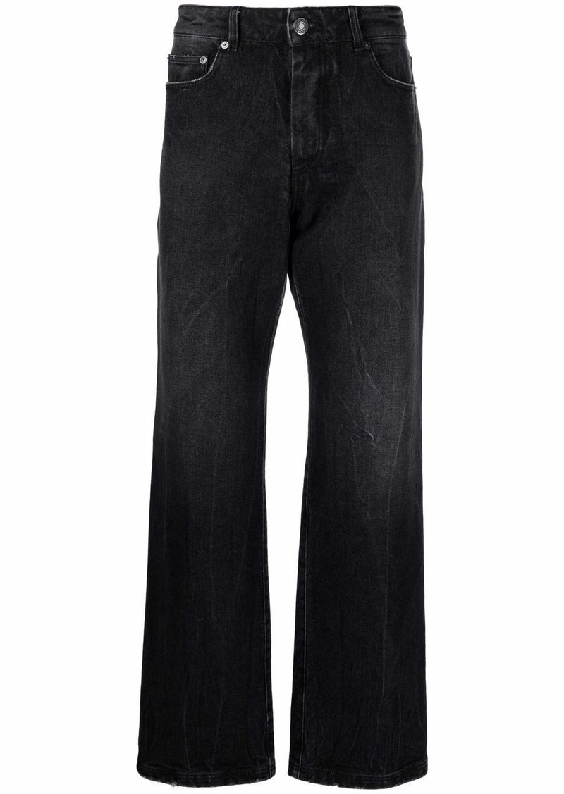 AMI mid-rise straight-leg jeans