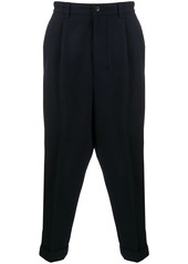 AMI oversized carrot fit trousers
