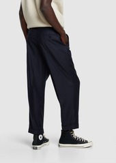 AMI Pinstriped Cropped Pants