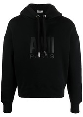 AMI plastisol logo hoodie