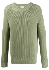 AMI ribbed roll-neck knitted jumper