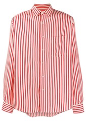 AMI striped long-sleeved shirt