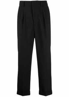 AMI tapered cropped trousers