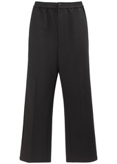 AMI Wool Blend Straight Pants