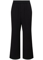 AMI Wool Blend Wide Pants