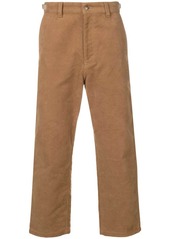 AMI worker straight fit trousers
