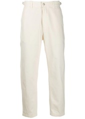 AMI Worker straight fit trousers