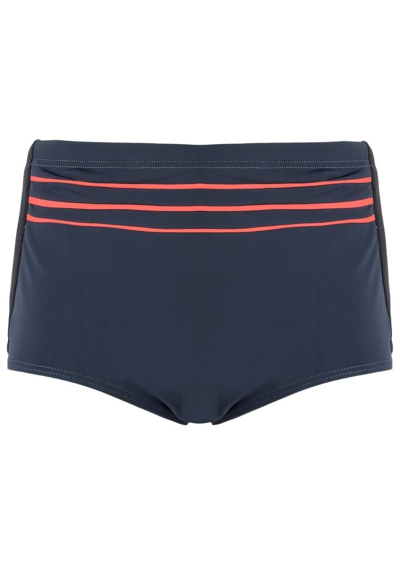 AMIR striped low-rise trunks