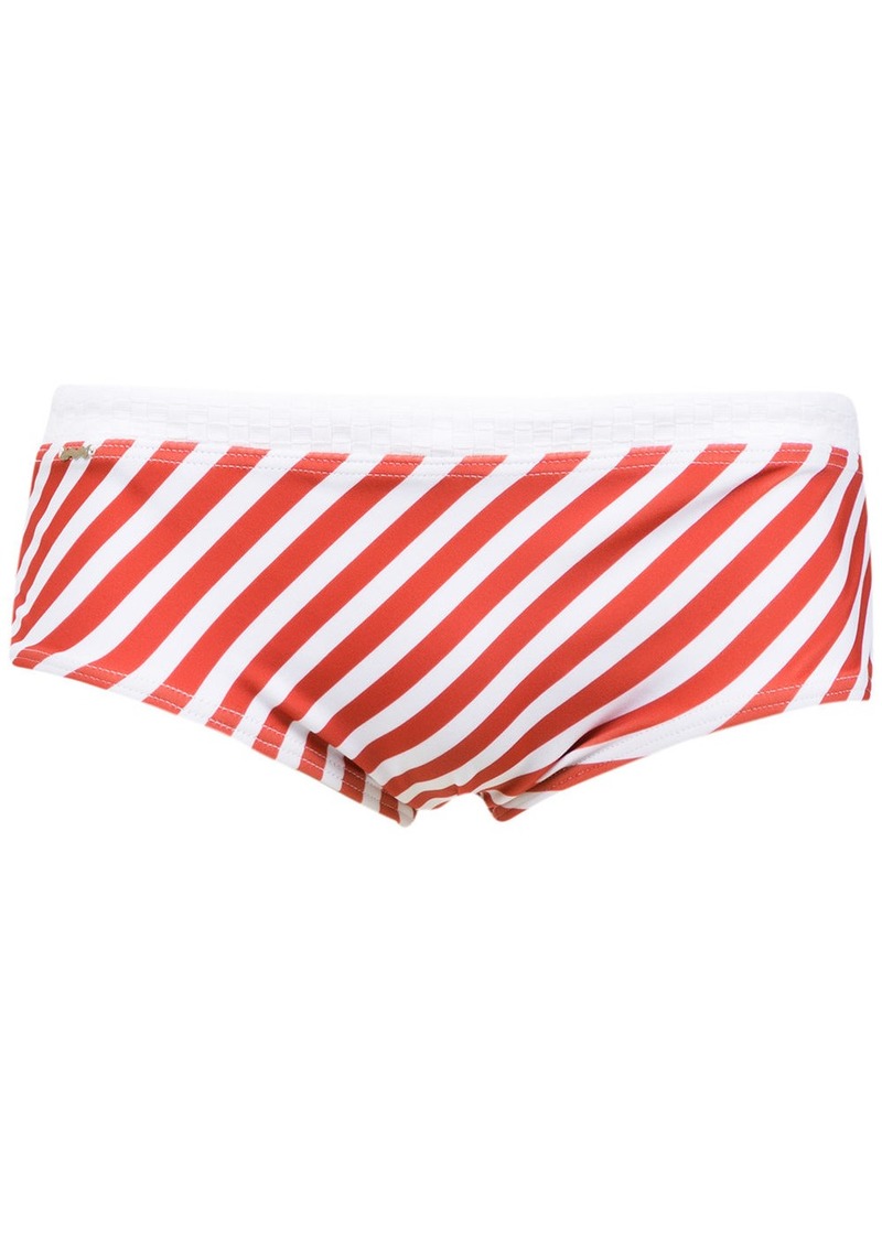 AMIR striped swim briefs