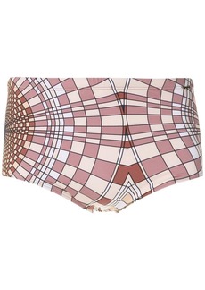 AMIR Cocar print trunks